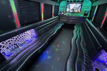 Haverhill Limo Bus Interior