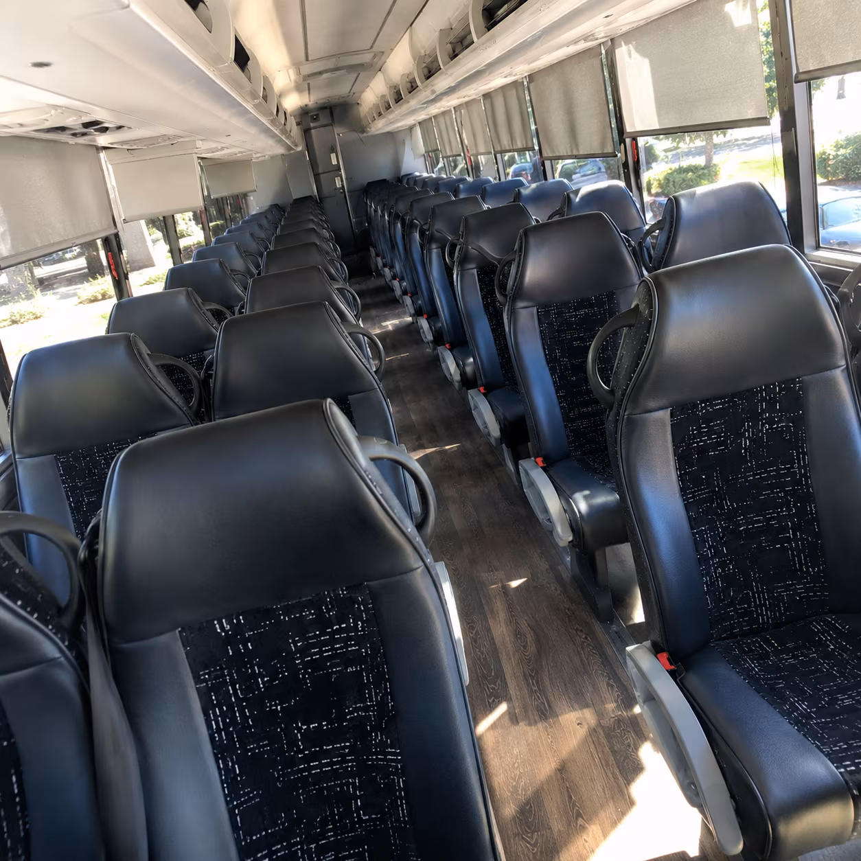 compare charter buses and minibuses for every haverhill airport run