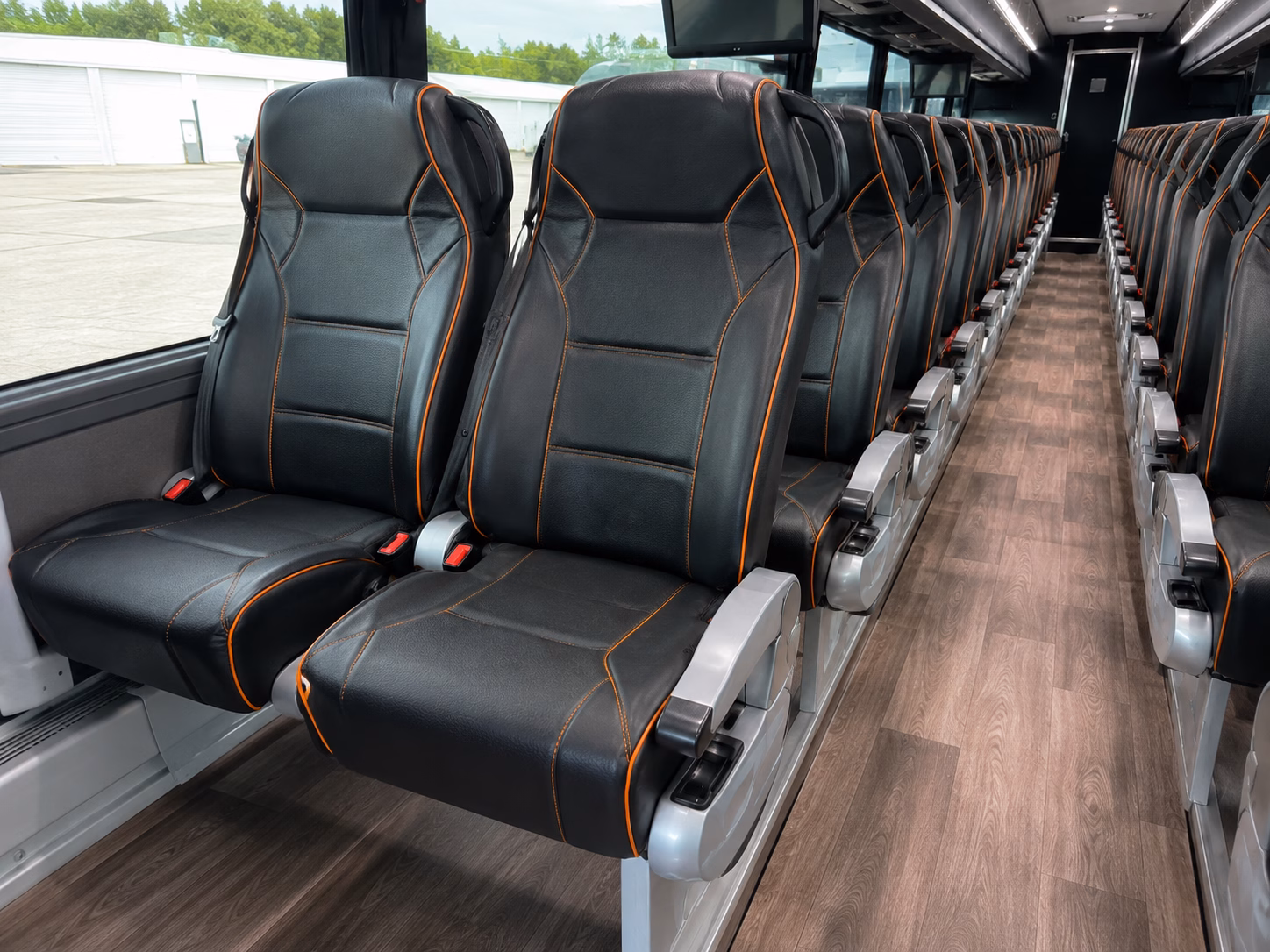 haverhill charter bus interior gallery