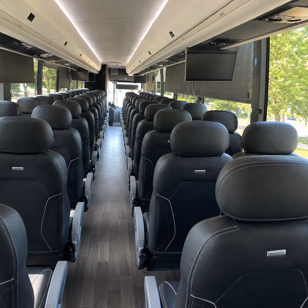 haverhill charter bus rental inside